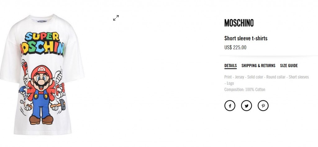 Super Moschino price nintendo