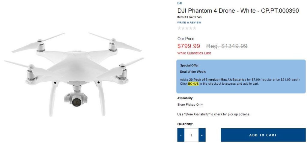 cheap dji phantom drone