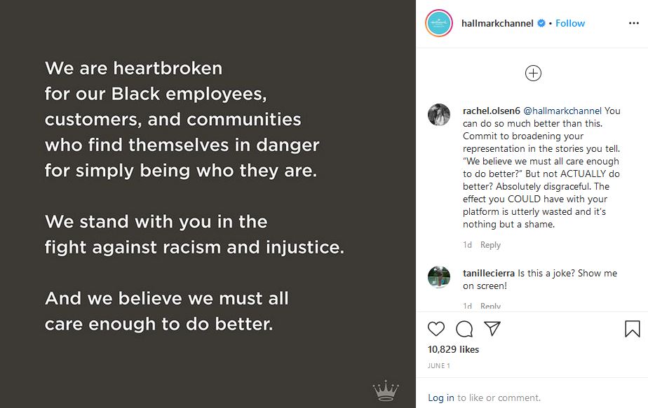 hallmark racism claim